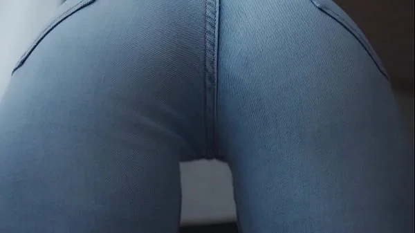 Tease you with me ass in jeans and panties