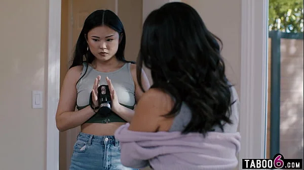 Asian Lulu Chu found footage of her friend Kimmy Kimm dominated and confronted her