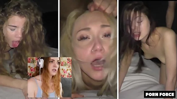 Carly Rae Summers Reacts to BLEACHED RAW - HOT TEENS ROUGH SEX COMPILATION - PF Porn Reactions Ep II