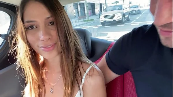 POV sex on the Uber with b. Nicols